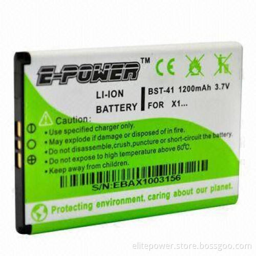 Mobile Phone Battery with 800mAh Capacity, BST-39 for Sony Ericsson C902c, G702, R300 and W380c